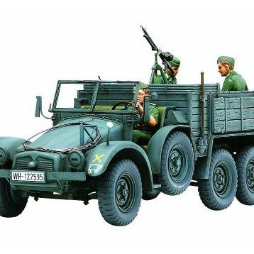 Tamiya 1/35 6x4 Krupp Person Carrier Plastik Askeri Araç ve Figür Maket Kiti