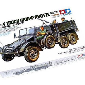Tamiya 1/35 6x4 Krupp Person Carrier Plastik Askeri Araç ve Figür Maket Kiti