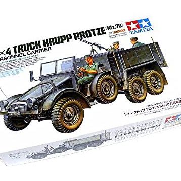 Tamiya 1/35 6x4 Krupp Person Carrier Plastik Askeri Araç ve Figür Maket Kiti