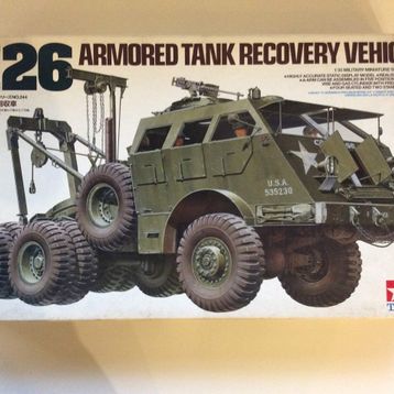 Tamiya 1/35 M26 Tank Recovery Vehicle Plastik Askeri Araç Maket Kiti
