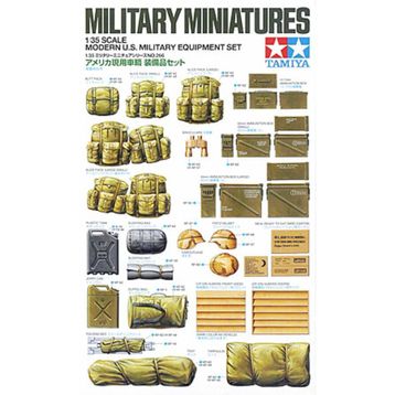 Tamiya 1/35 Modern U.S. Military Equipment Plastik Askeri Aksesuarlar Maket Kiti