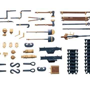 Tamiya 1/35 Plastik Askeri Araç Üstü Ekipman Maket Kiti