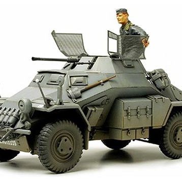 Tamiya 1/35 Sd.Kfz.222 W/Photo Etched Parts Plastik Askeri Araç Maket Kiti