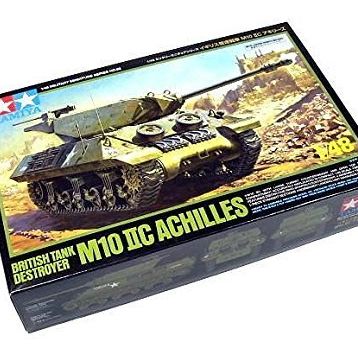 Tamiya 1/48 British M10 llC Achilles Plastik Tank Maket Kiti