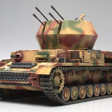 Tamiya 1/48 Ger.Flakpanzer IV Wirbelwind Plastik Tank Maket Kiti