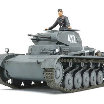 Tamiya 1/48 Panzer ll A/B/C French Plastik Tank Maket Kiti