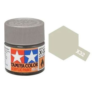 Tamiya X-32 Titanium Silver Parlak Akrilik Boya