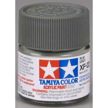 Tamiya XF-22 RLM Grey Mat Akrilik Boya