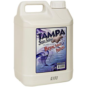Tampa Beyaz Sabun Kokulu 5000 ml Sıvı El Sabunu