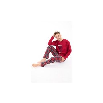 Tampap 2170 Bordo Erkek Pijama Takımı