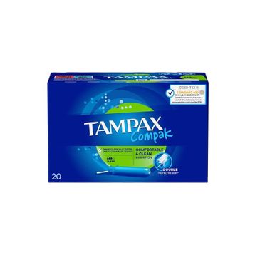 Tampax Compak Super Aplikatörlü 20 Adet Tampon