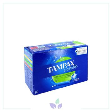 Tampax Compak Super Aplikatörlü 20 Adet Tampon