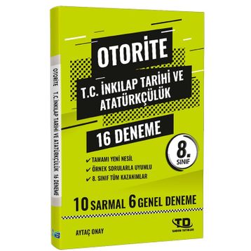 Tandem Yayınları 8. Sınıf İnkilap Tarihi Fenomeni Soru Bankası