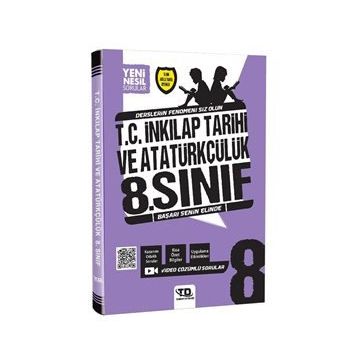 Tandem Yayınları 8. Sınıf İnkilap Tarihi Fenomeni Soru Bankası
