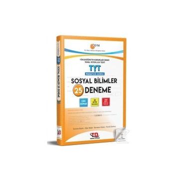 Tandem Yayınları TYT Sosyal Bilimler Maraton Serisi 25 Deneme