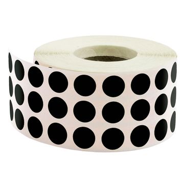Tanex 10 mm 5000'Li Siyah Nokta Etiket