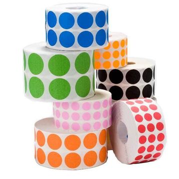 Tanex 10 mm Pembe 5000'li Nokta Etiketi