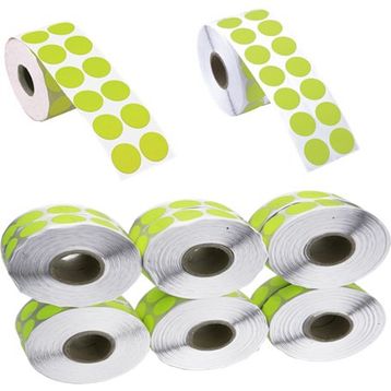 Tanex 20 mm Yeşil Nokta Etiketi