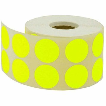 Tanex 30 mm 2000 Adet Sarı Nokta Etiket
