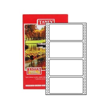 Tanex 48x100 mm Bilgisayar Etiketi