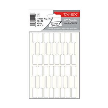 Tanex 72x10 mm 3'lü Kuyumcu Etiketi