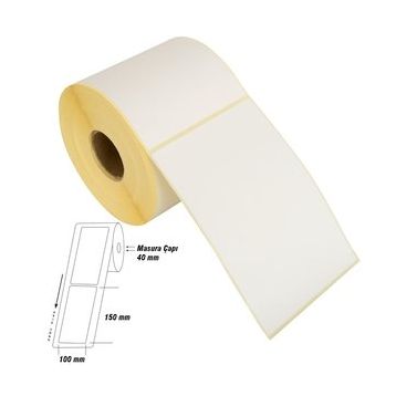 Tanex Eco Termal Barkod 100x150 mm 10 Rulo Laser Etiket