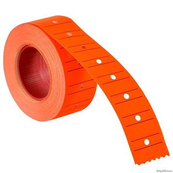 Tanex Motex Çizgili Kırmızı 12x21mm 24 Adet Fiyat Etiketi