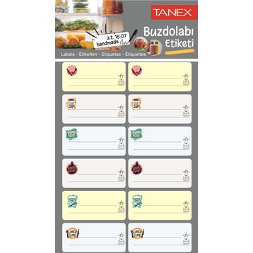 Tanex MTC-402 2'li Buzdolabı Etiketi