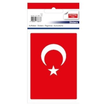 Tanex STC-266 Bayrak 2 Adet Etiket