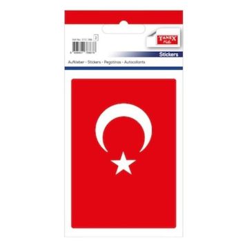 Tanex STC-266 Bayrak 2 Adet Etiket