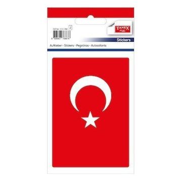 Tanex STC-266 Bayrak 2 Adet Etiket
