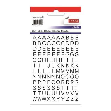 Tanex STC-409 Şeffaf Harf 2 Adet Etiket