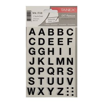Tanex STC-505 15 mm 2 Sayfa Harf Etiketi