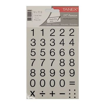 Tanex STC-508 15mm 2'li Regular Rakam Etiketi