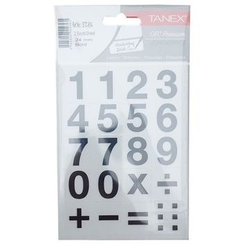 Tanex STC-514 24 mm Bold 2 Adet Rakam Etiketi