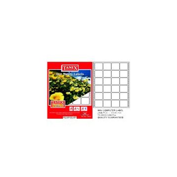 Tanex TN002010 35x45 mm 4'lü Printer Etiket