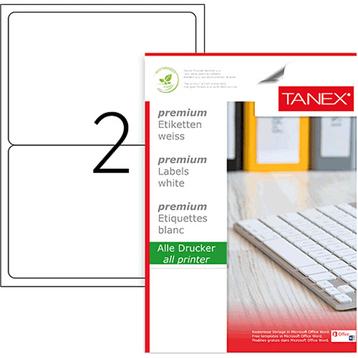 Tanex TW-2002 199.6 x 143.5 Lazer Etiket