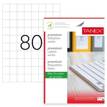 Tanex TW-2321 52x21 cm Laser Etiket