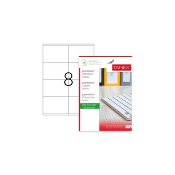 Tanex TW-2408 105x72 mm Lazer Etiket