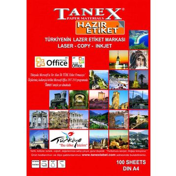 Tanex TW-2610 Lazer Etiket