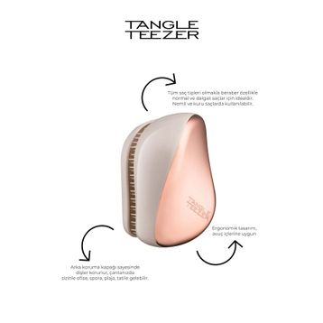 Tangle Teezer Compact Styler Gold Saç Fırçası
