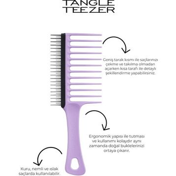 Tangle Teezer Wide Tooth Comb Geniş Ağızlı Saç Tarağı