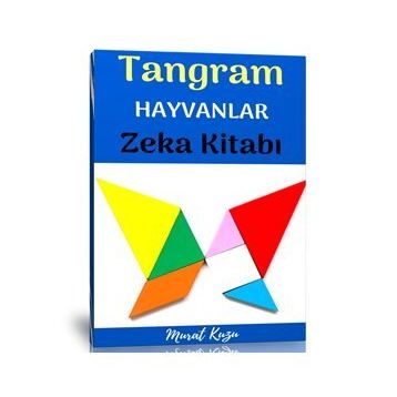 Tangram Hayvanlar Zeka Kitabı - Enine Boyuna Eğitim