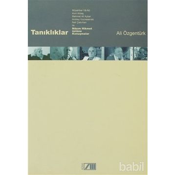 TANIKLIKLAR - ALI ÖZGENTÜRK
