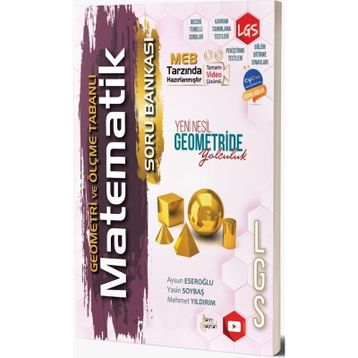 Tanım Yayınları LGS 8. Sınıf Geometri ve Ölçme Tabanlı Matematik Soru Bankası