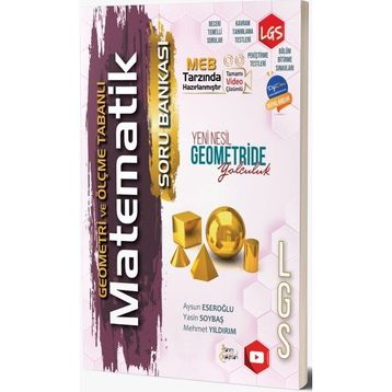 Tanım Yayınları LGS 8. Sınıf Geometri ve Ölçme Tabanlı Matematik Soru Bankası