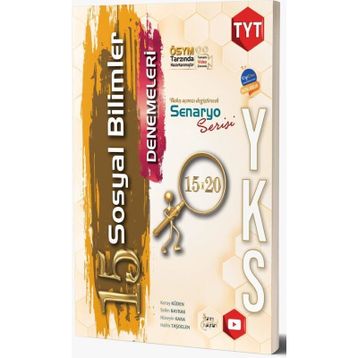 Tanım Yayınları TYT Sosyal Bilimler 15 li Deneme