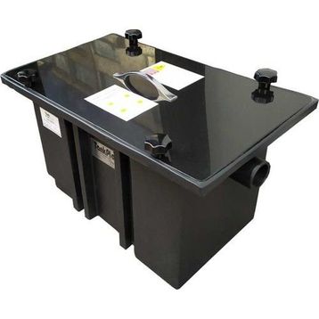Tankplast Restoranlar için 0.2 Litre/Saniye Mutfak Tezgahaltı Yağ Ayırıcı Tutucu