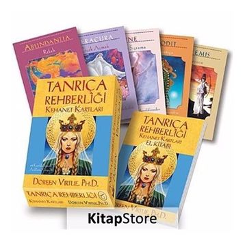 TANRIÇA REHBERLIĞI KEHANET KARTLARI 44 KARTLIK DESTE VE AÇIKLAMA KITAPÇIĞI - DOREEN VIRTUE