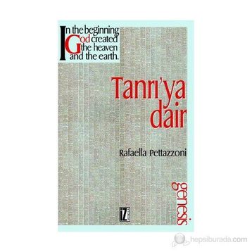 TANRI'YA DAIR - RAFAELLA PETTAZZONI